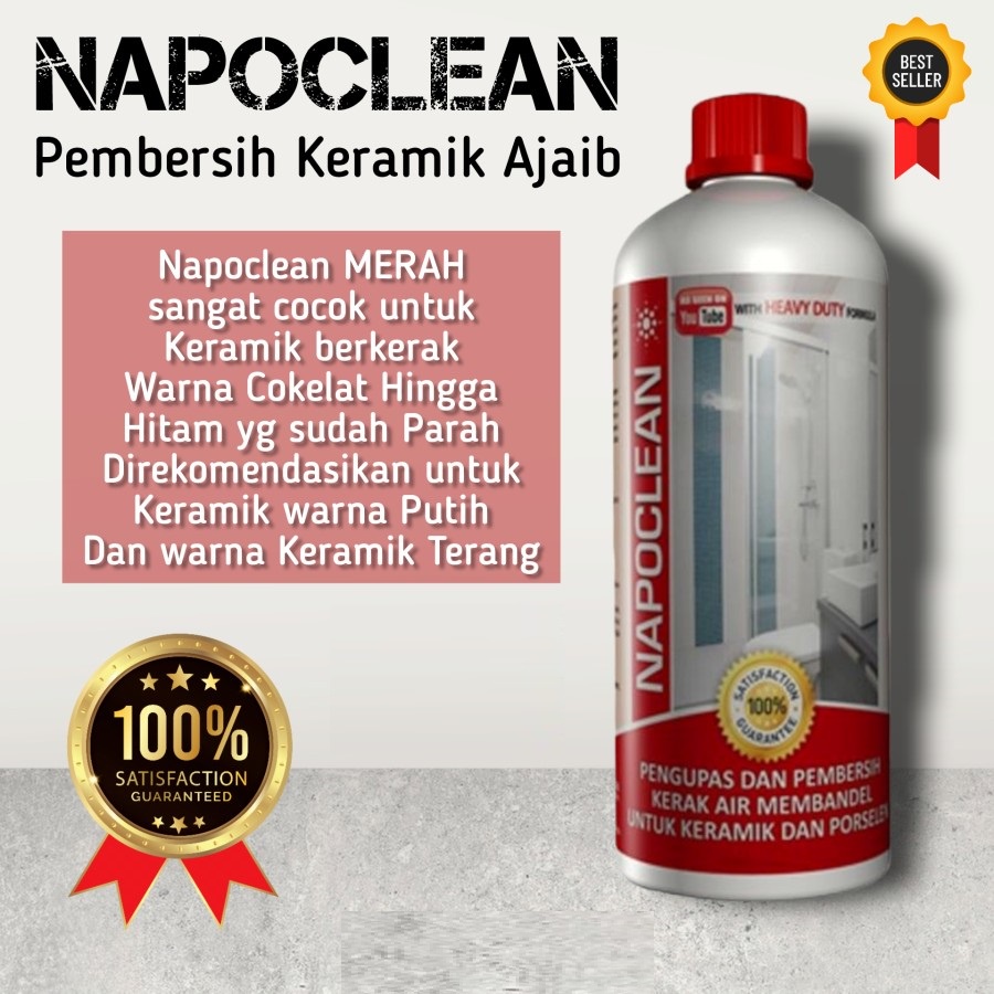 Napoclean 1 Liter Pembersih | Pembersih Keramik Napoclean 1 Liter