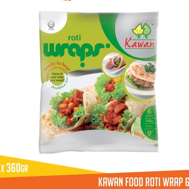 

KAWAN ROTI WRAP 6S 360GR