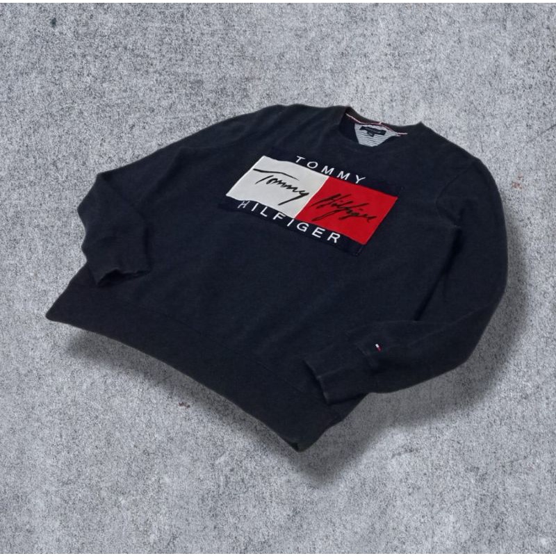 Crewneck Tommy Hilfiger Big Signature Logo