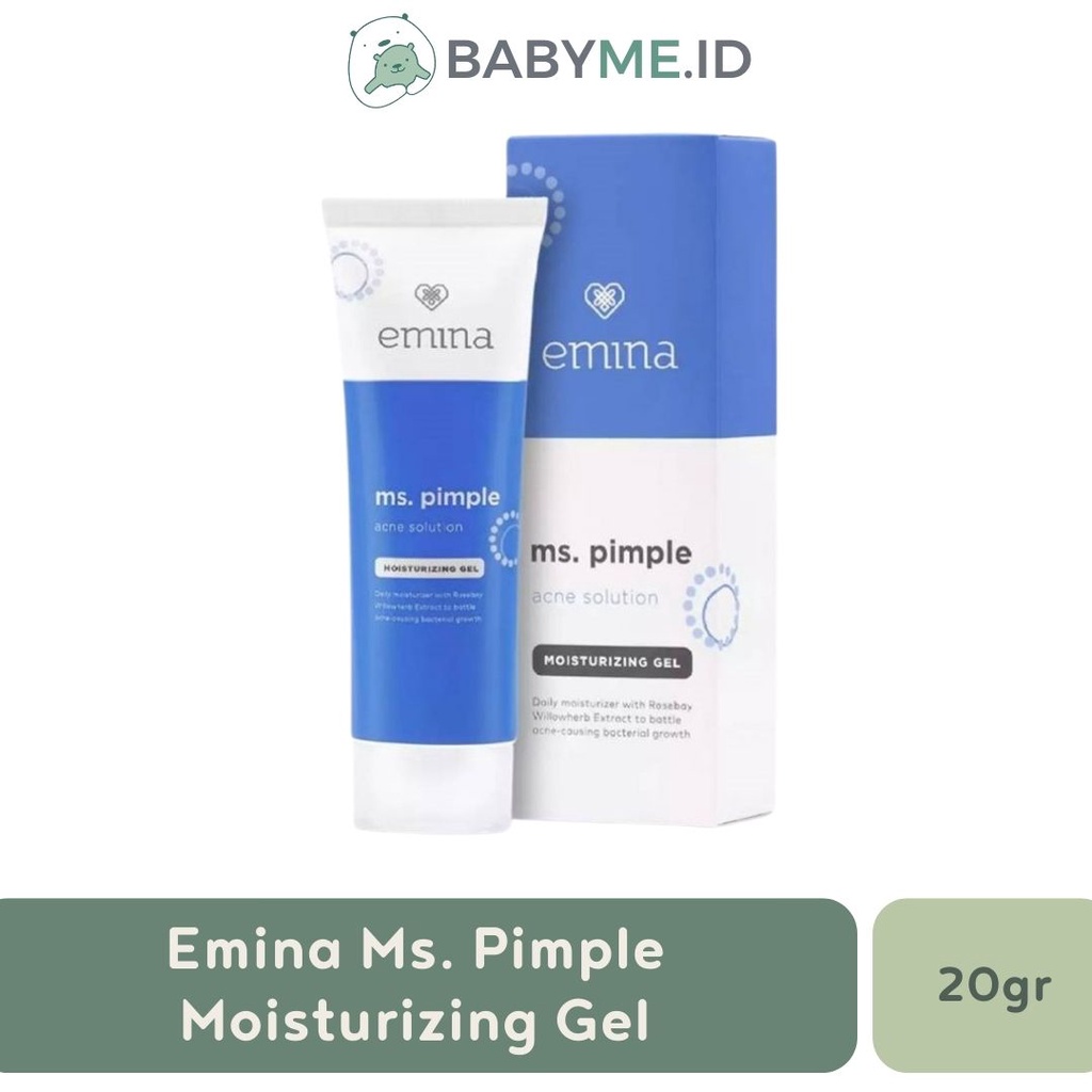 Emina Ms Pimple Acne Solution Moisturizer Gel 20ml