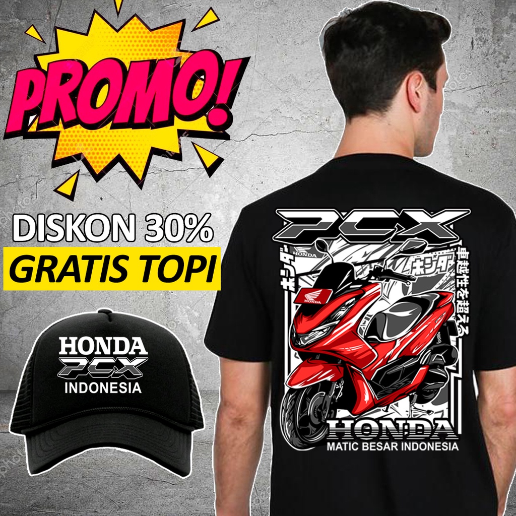 Kaos pcx bonus topi kaos pcx 160 kaos pcx 150 kaos pcx original modifikasi kaos pcx terbaru kaos pcx