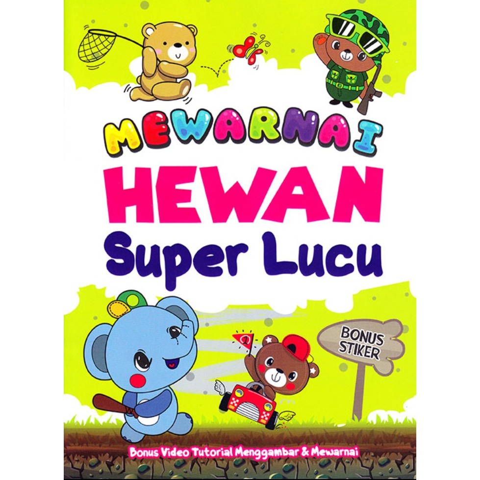 Mewarnai Hewan Super Lucu Shopee Indonesia Mewarnai Hewan Super Lucu Shopee Indonesia