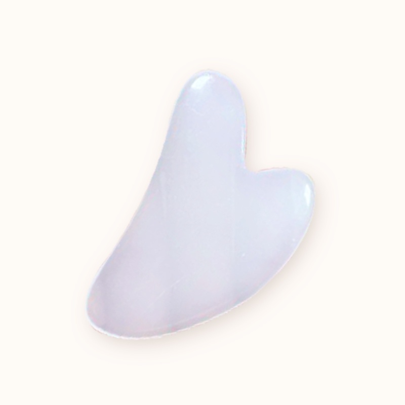 Gua Sha Board Face Gua Beauty Berbentuk Hati Alat Pijat Tubuh Resin Perawatan Kesehatan Kulit Wajah