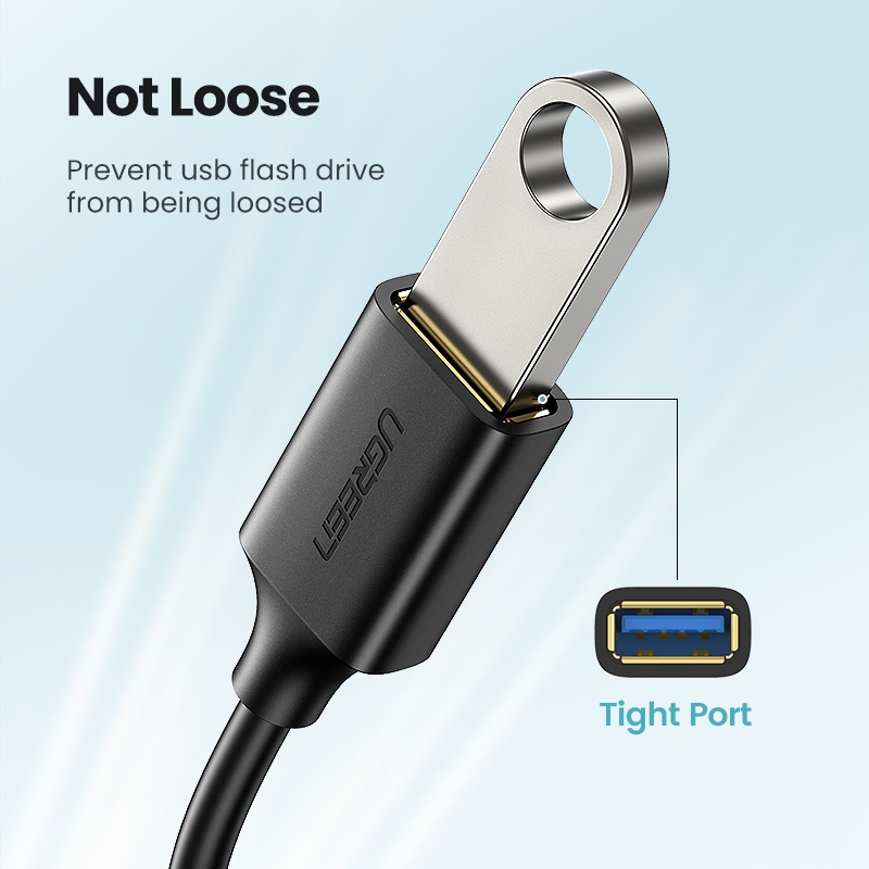 【Stok Produk di Indonesia】(12 Bulan GARANSI) UGREEN Kabel Adapter OTG USB Tipe-C Ke USB 3.0 2.0 Untuk MacBook Pro / Samsung