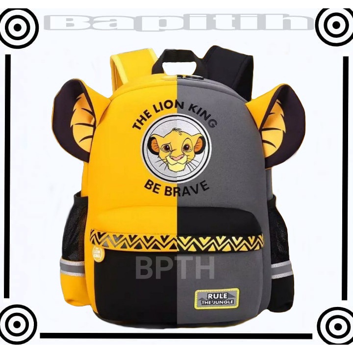 BPT/ New &amp; Premium!! Tas Ransel Anak Karakter Animal Aneka Motif BackPack Import.