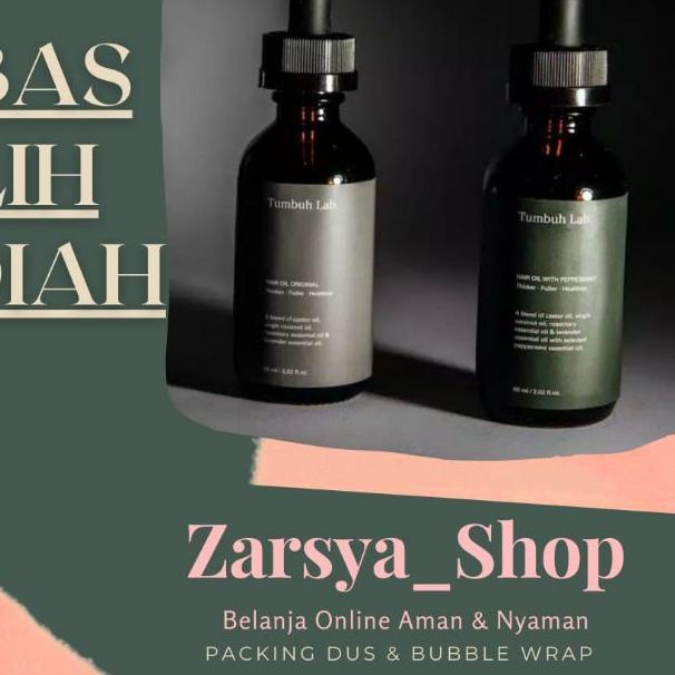 ♀ READY STOK Tumbuh Lab Hair Oil Original Pappermint Hair Mist Tumbuhlab Solusi Rambut rontok Berket