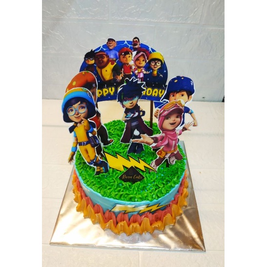 

birthday cake boboboy