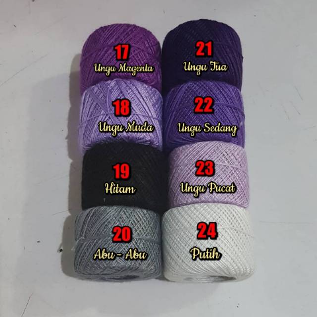 Benang Sulam (utk Kristik/Crosstitch)