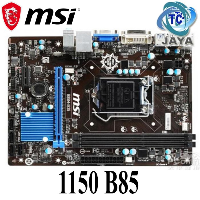 Mobo Intel LGA 1150 B85M - MSI