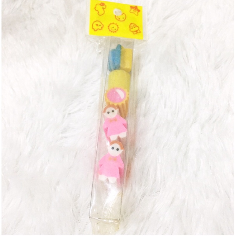 

Alat Tulis Unik Eraser Set ATK Kids Stationery Hobi Koleksi
