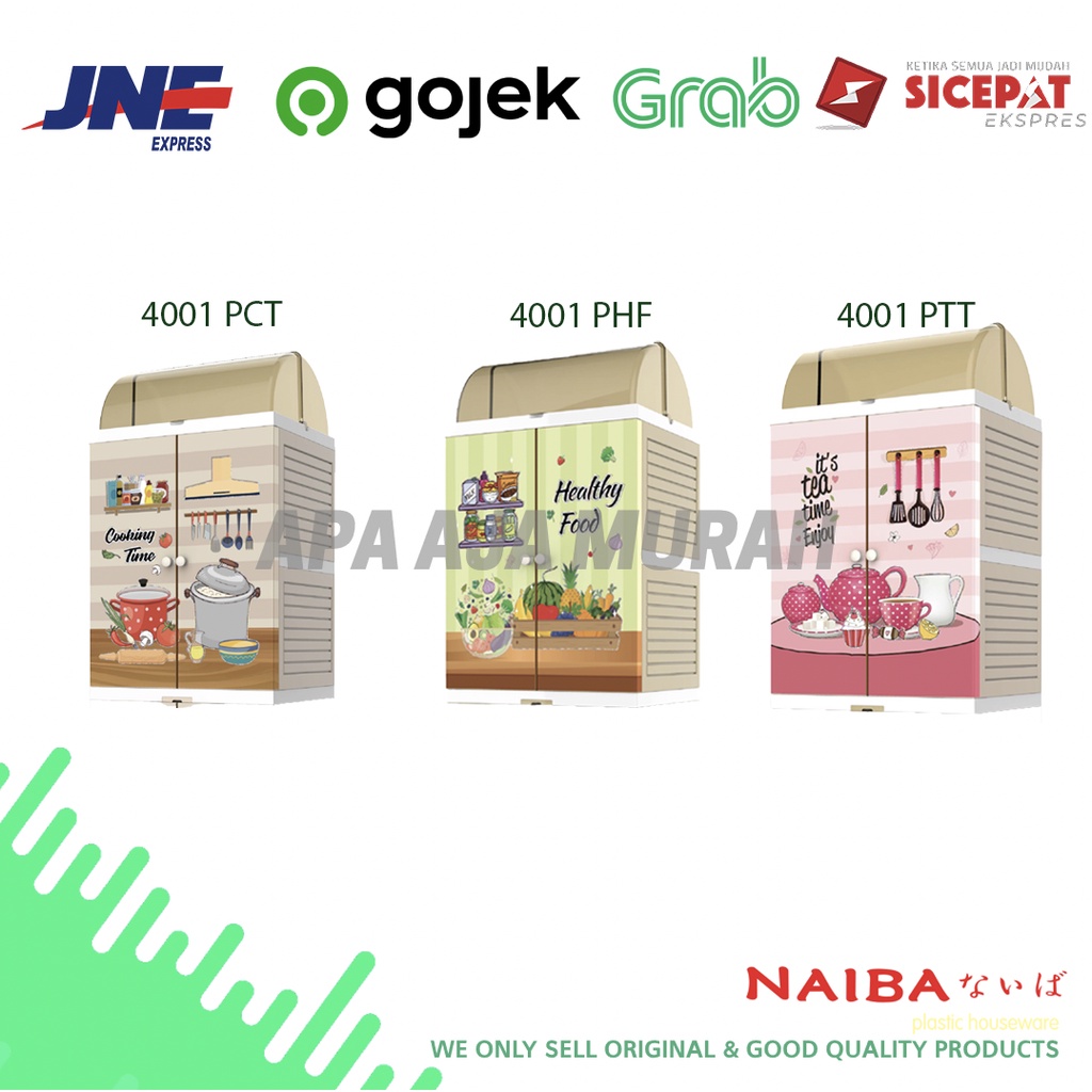 Gratis Ongkir Rak Piring Naiba 4001 / Lemari Piring Naiba 4001 / Rak Piring Naiba Murah / Lemari