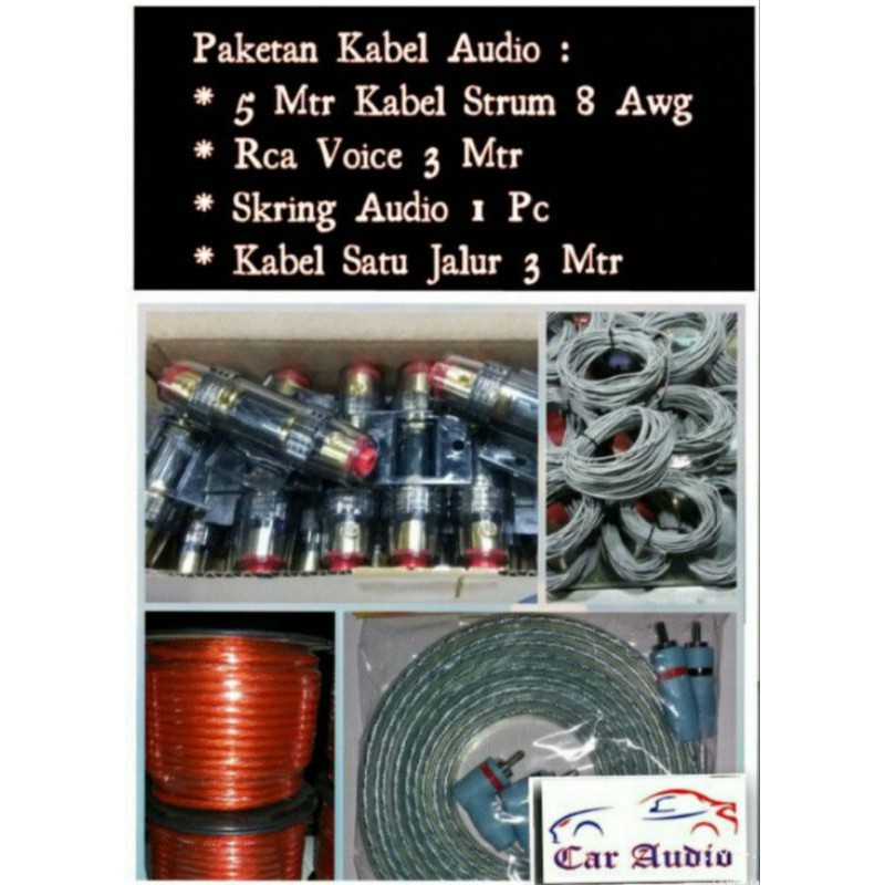 Paket Kabel Audio