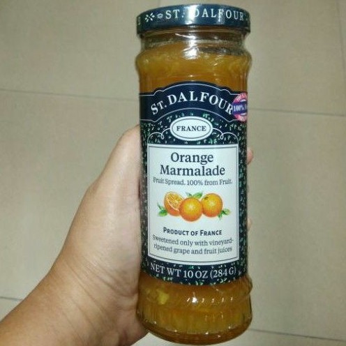 

Selai ST. DALFOUR Orange Marmalade Fruit Spread 284g
