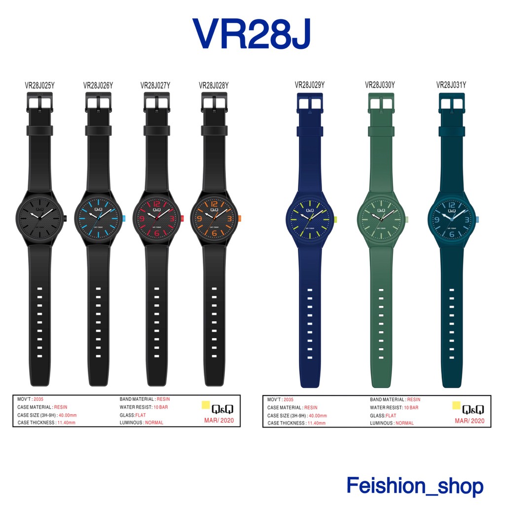 JAM TANGAN QQ QnQ Q&Q VR28 VR28J NEW ORI JAPAN