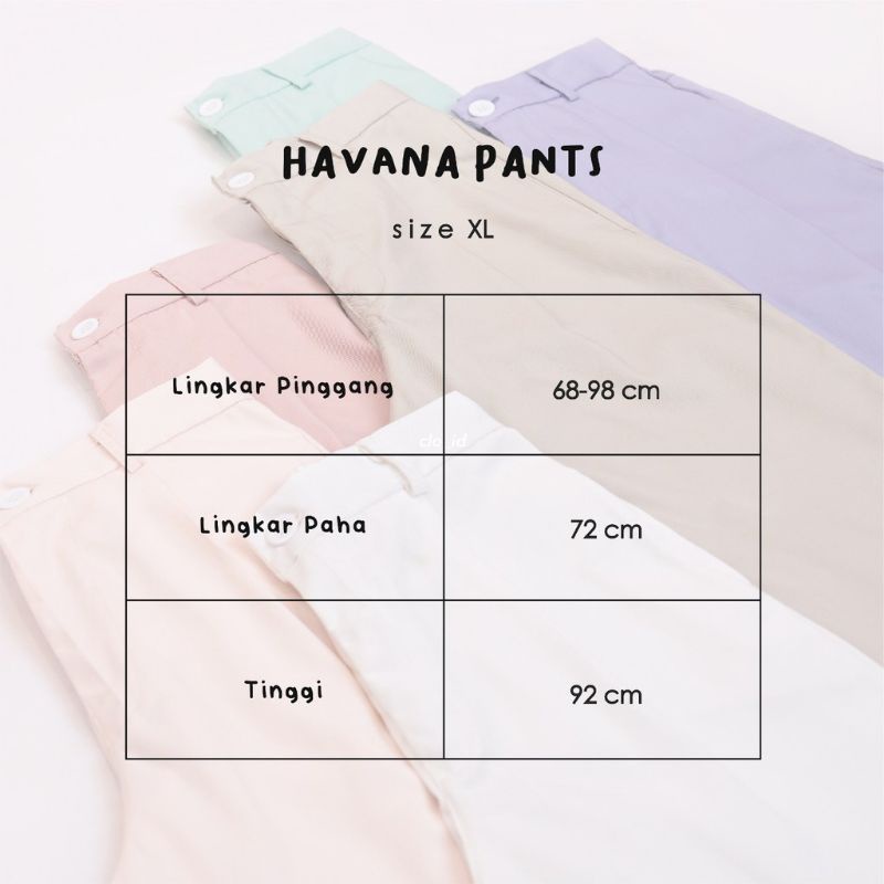 Havana Pants Highwaist