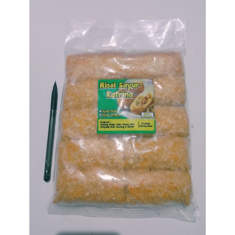 Risol Ayam Suir Pedas 10pcs/Risoles/Risol Sayur/Risol Pedas