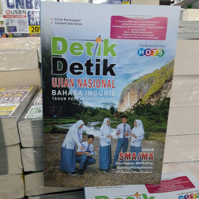Detik Detik Ujian Nasional Bahasa Inggris SMA 2019