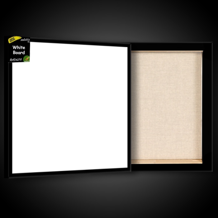 

White Board Melamin Papan Tulis Putih By Ravalio 50x50 cm