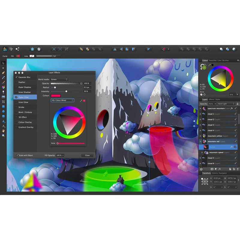 Serif Affinity Designer MacOS Full Version 1.10 Software Design Grafis sesuai imajinasi