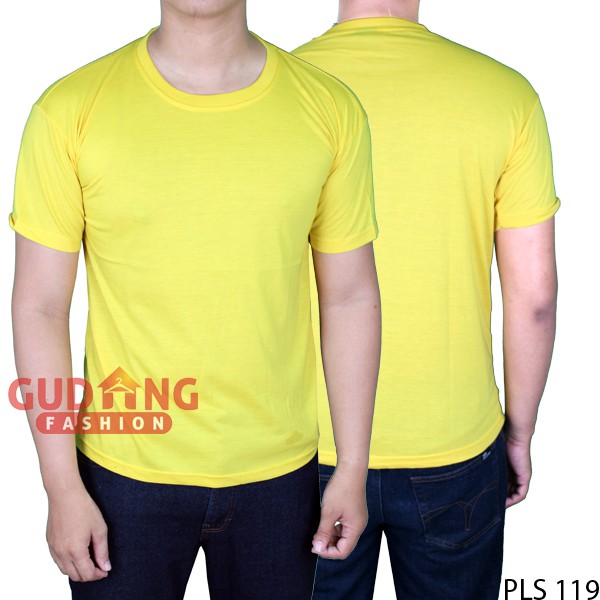 Kaos Polos O-Neck Pendek - PLS (COMB)