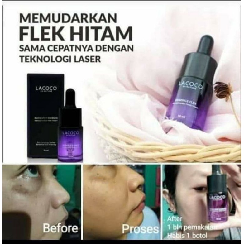 LACOCO DARKSPOT ESSENSE SERUM FLEK HITAM PENGHILANG BEKAS JERAWAT LCANTIFLEK NASA