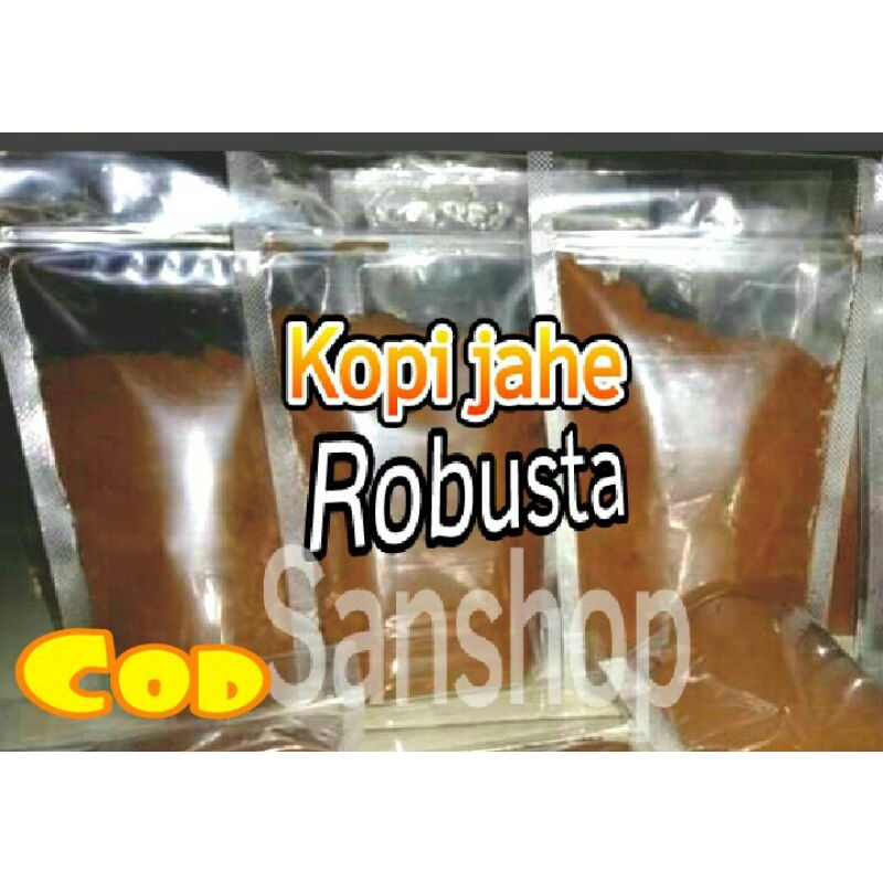 

kopi bubuk robusta jahe / kopi jahe 100 gram