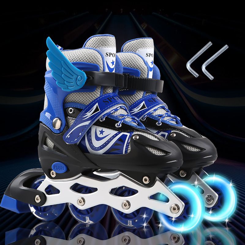 ( AMOUR ) Sepatu Roda Anak Sport Inline Skate / Sepatu Roda Bajaj / Roller Skate 8806