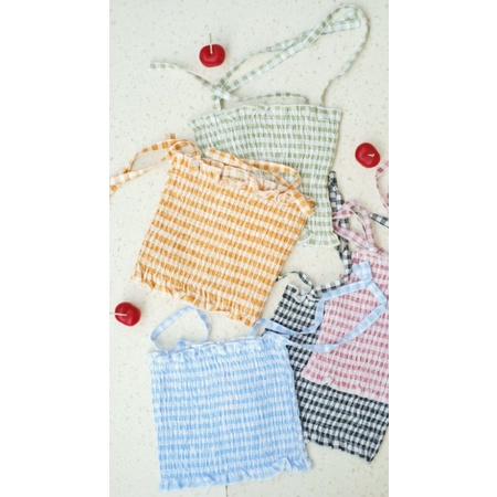 DAPHNE TOP | Pakaian Anak Perempuan | Tanktop Anak Perempuan | Tanktop Anak Pastel | Atasan Anak Perempuan