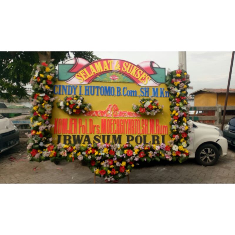 READY BUNGA PAPAN UCAPAN, KARANGAN BUNGA PAPAN SURABAYA