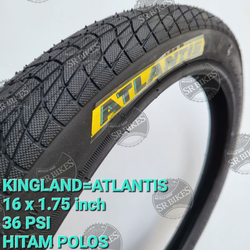 Ban Luar 16 x 1.75 Sepeda Lipat BMX Mini. KINGLAND / ATLANTIS