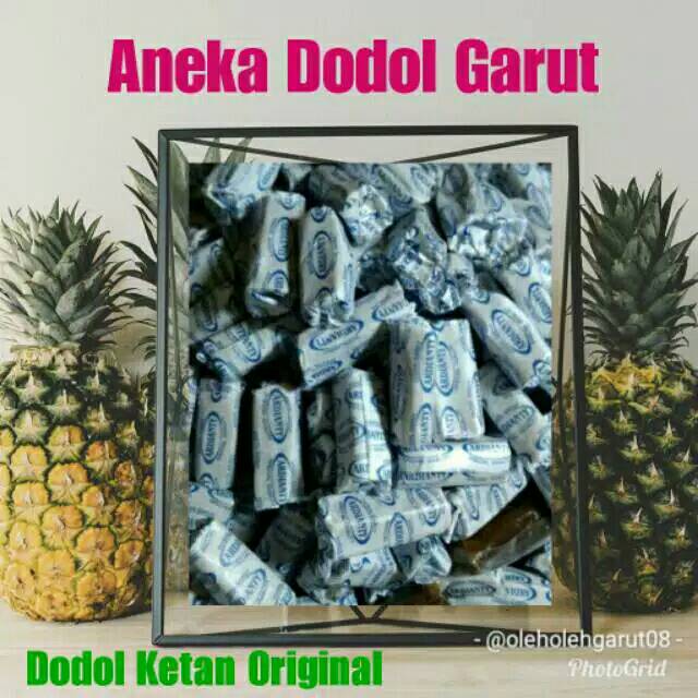 

Dodol Garut ASLI Varian Ketan Original,buah,warna warni 250gram Oleh Oleh