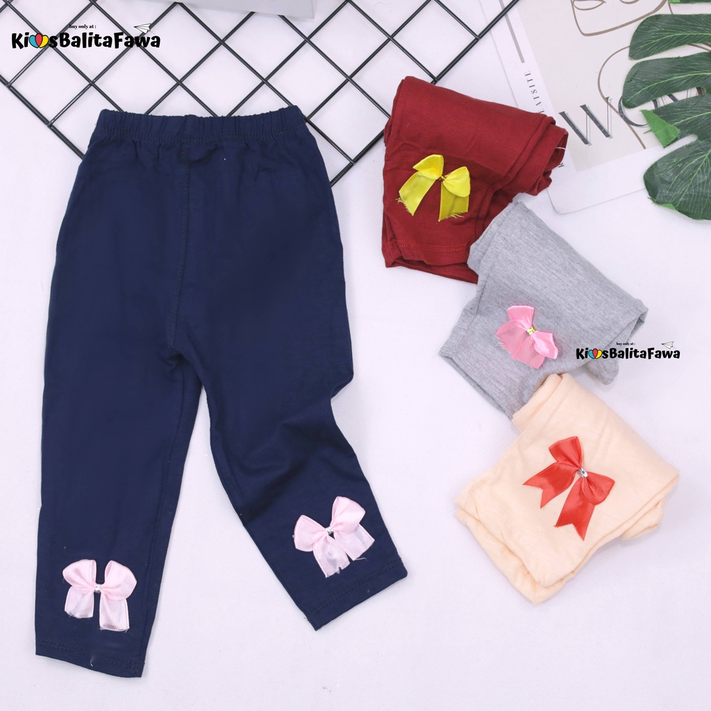 Legging Pita uk Bayi - 5 Tahun / Celana Polos Panjang Anak Perempuan Leging Lejing Laging Baby Bahan Kaos Murah