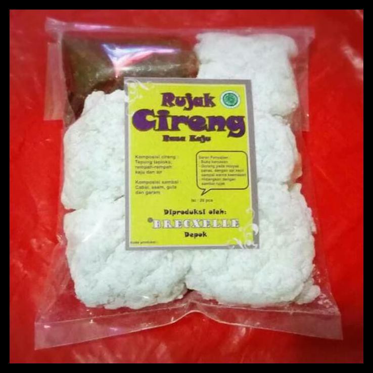 

HOT SALE Rujak Cireng isi 20 Merk Brexcelle ( tersedia 5 rasa ) - Keju terjamin