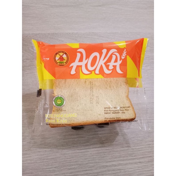 Lezatsehat - Aoka Roti Panggang Lembut Enak Ada 7 Varian-Keju