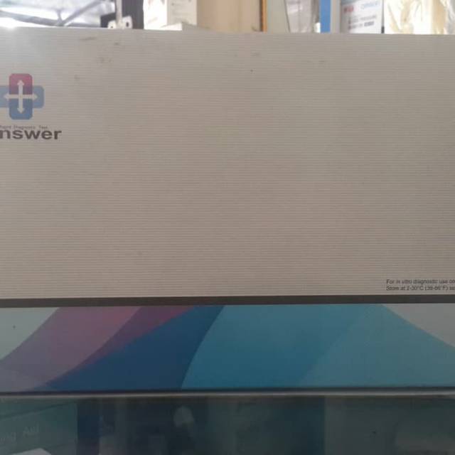 Strip Tes Narkotika atau Narkoba Answer 6 Paramater isi 25 / Drug Rapid Test Answer