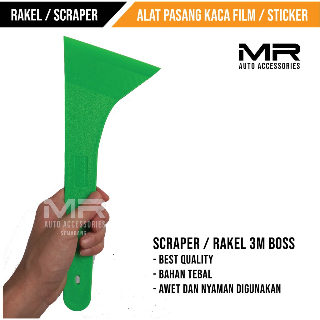 RAKEL / SCRAPER 3M 35CM ALAT PASANG STIKER DAN KACA FILM HIGH QUALITY