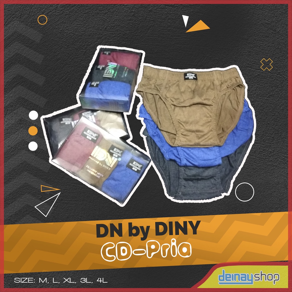 DN Celana Dalam Pria CD Sempak Dewasa Katun Murah