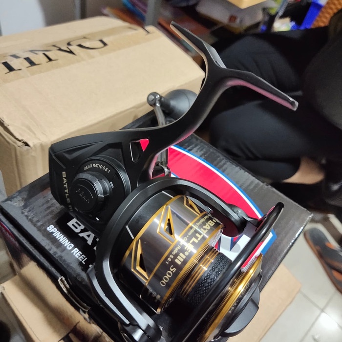 Termurah.. Reel Penn Battle Iii 5000 Power Handel Cv