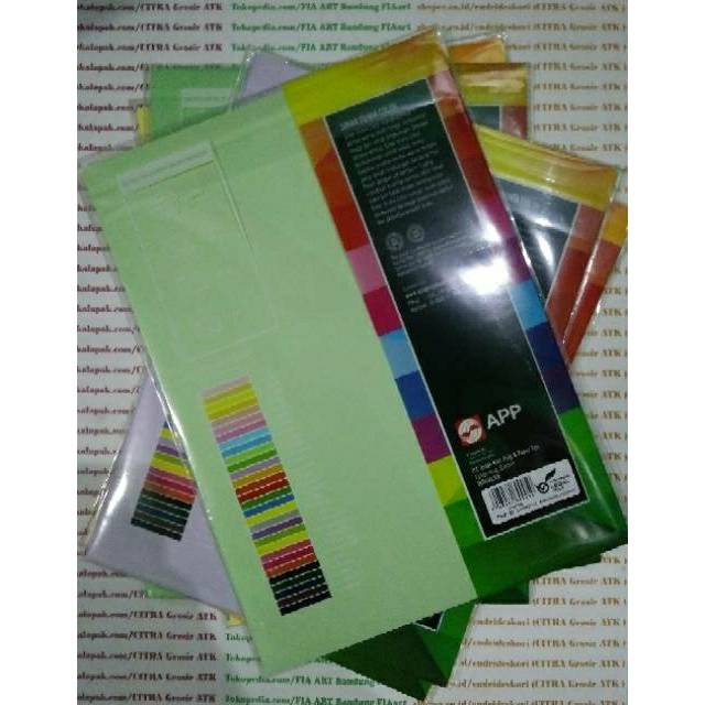 

HVS WARNA DEEP dan LIGHT(pastel) SINAR DUNIA A4 80 gram isi 20 lbr