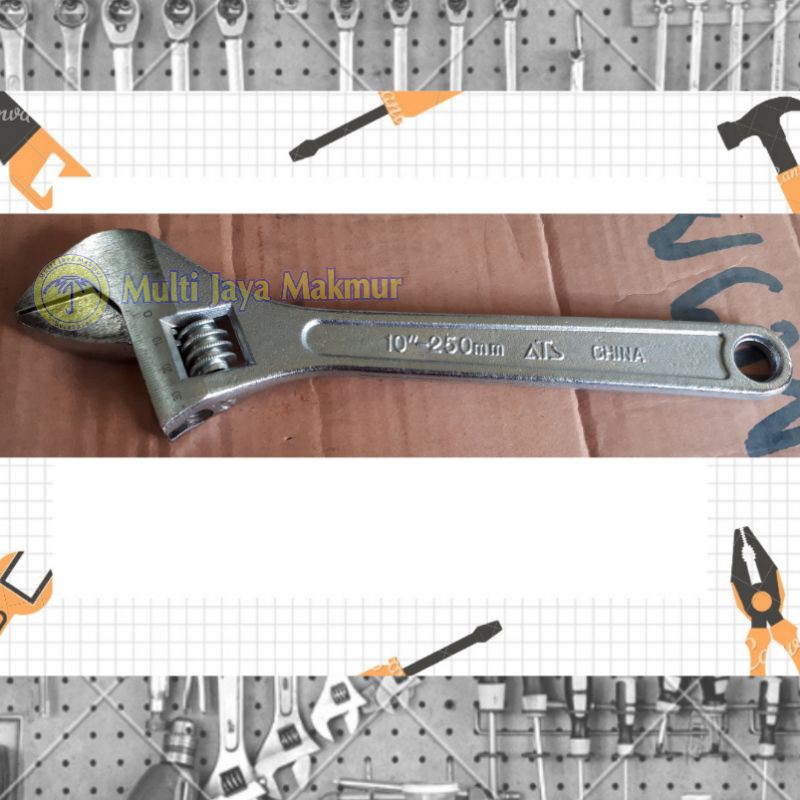 Kunci Inggris / Kunci Bago / Adjustable Wrench