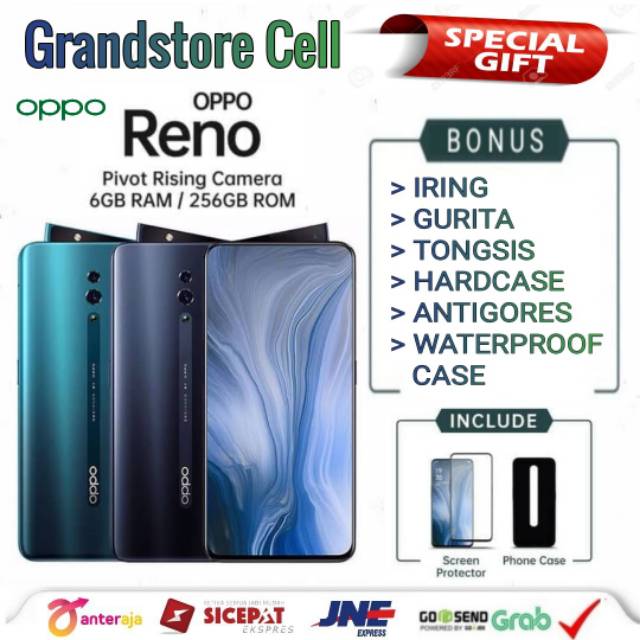 OPPO RENO RAM 6/256 GB GARANSI RESMI OPPO INDONESIA