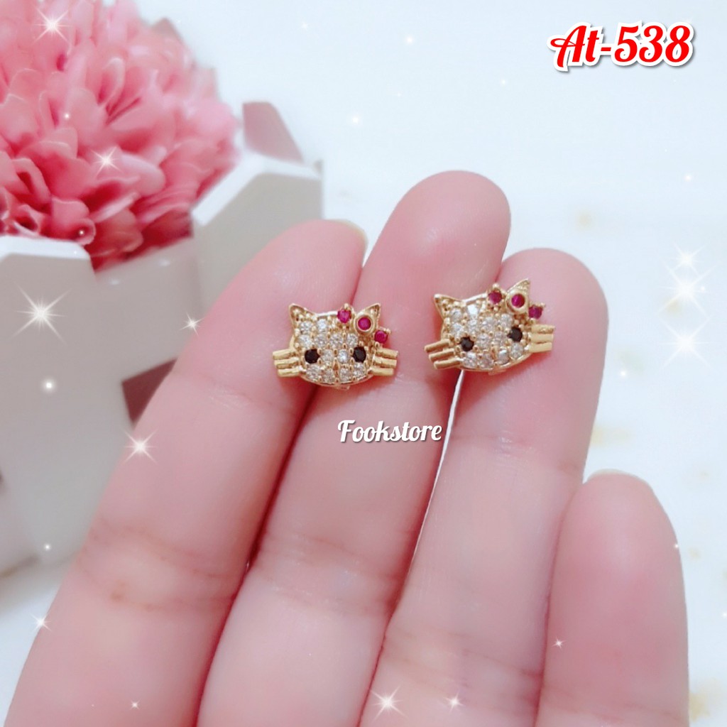 anting  wanita full permata xuping /ANTI ALERGI