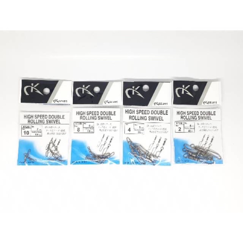 Kili kili Fishing Snap Kazurri High Speed Double Rolling Swivel / Kili Kili Pancing