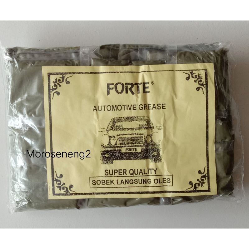 Stempet Bearing Grease Merk Forte Kemasan Plastik 1 Biji