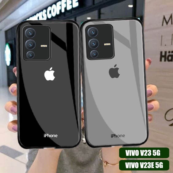 Softcase Kaca VIVO V25 V25E V23 5G VIVO V23E [M154] Casing HP Vivo V23 5G Vivo V23E - Case HP Vivo V