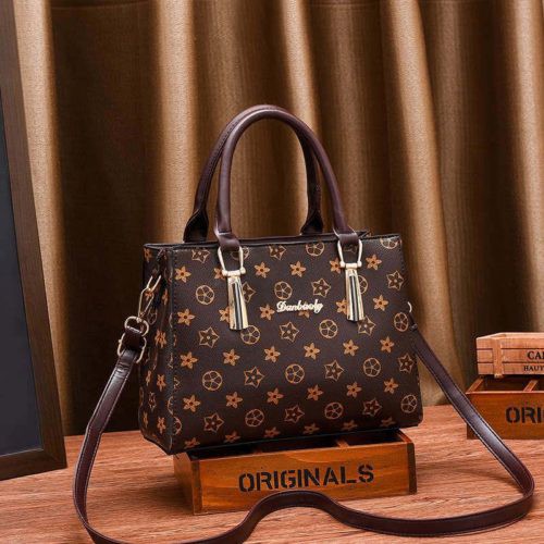 BQ 2882 GI 89071 LT 1247 CR 7468 RISCE TAS HAND BAG IMPORT MOTIF WANITA CEWEK PEREMPUAN JT EL 5413