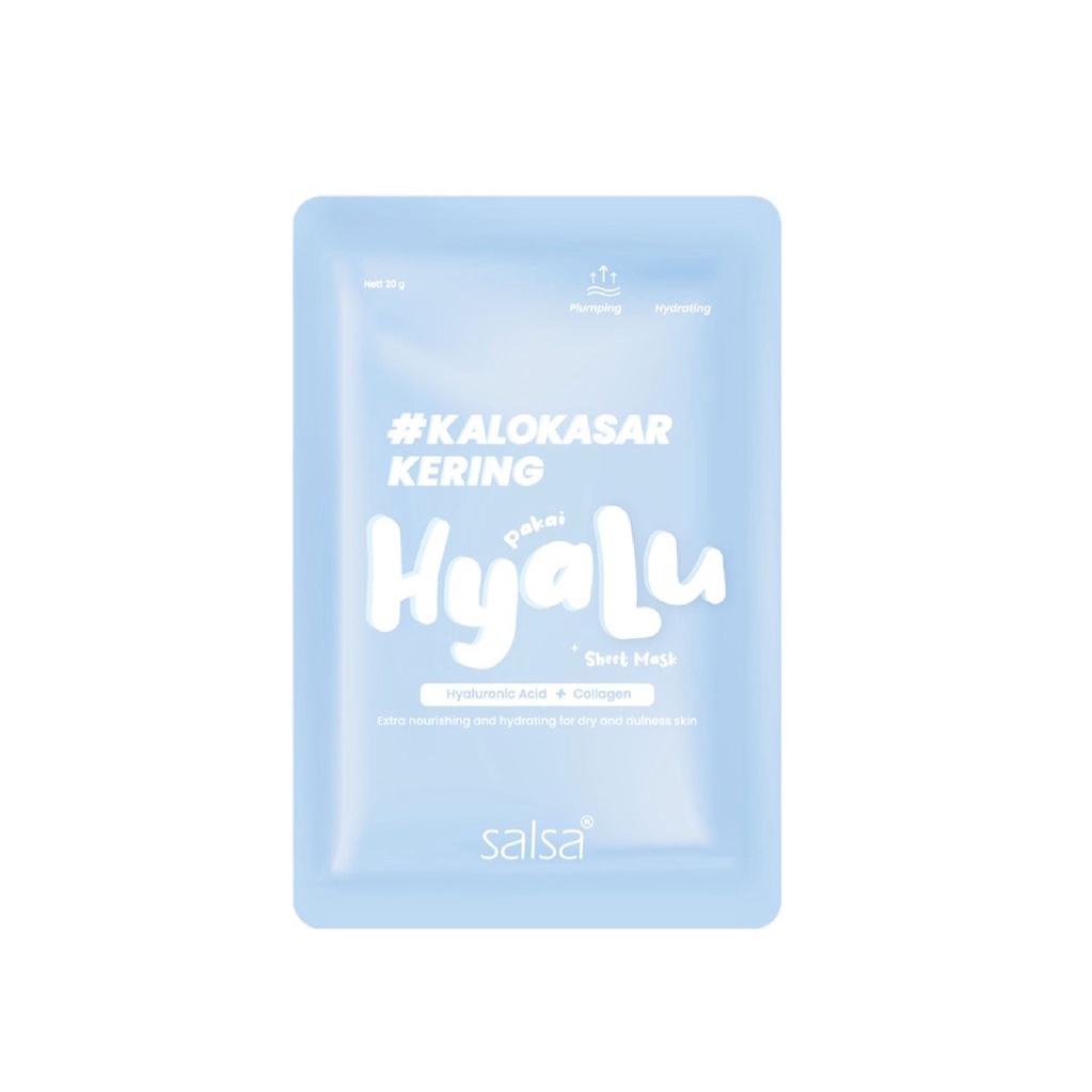 SALSA SHEET MASK 20GR l SNAILED IT l VIT.ABC l HYALU@MJ