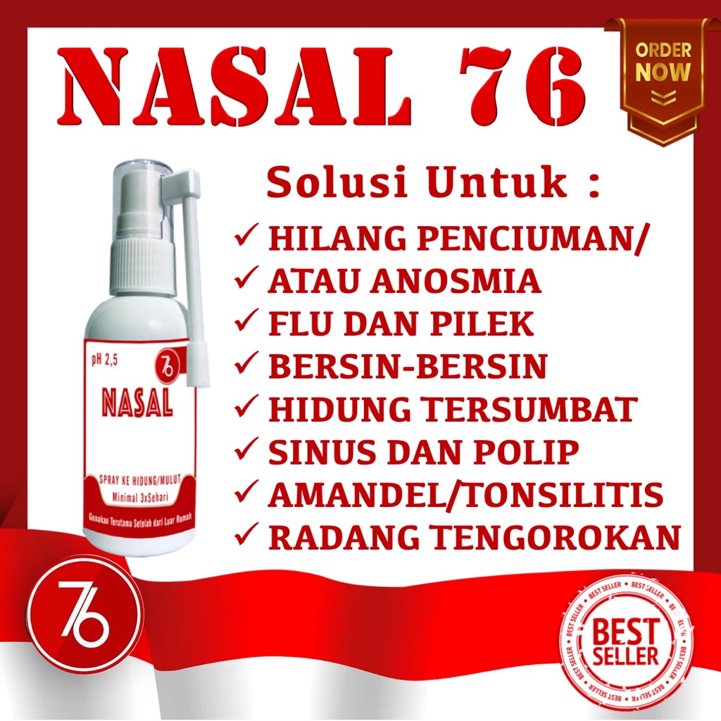 Nasal Spray Anosmia Semprot Hidung hilang penciuman Dewasa Anak Balita Obat Covid Hand Sanitizer