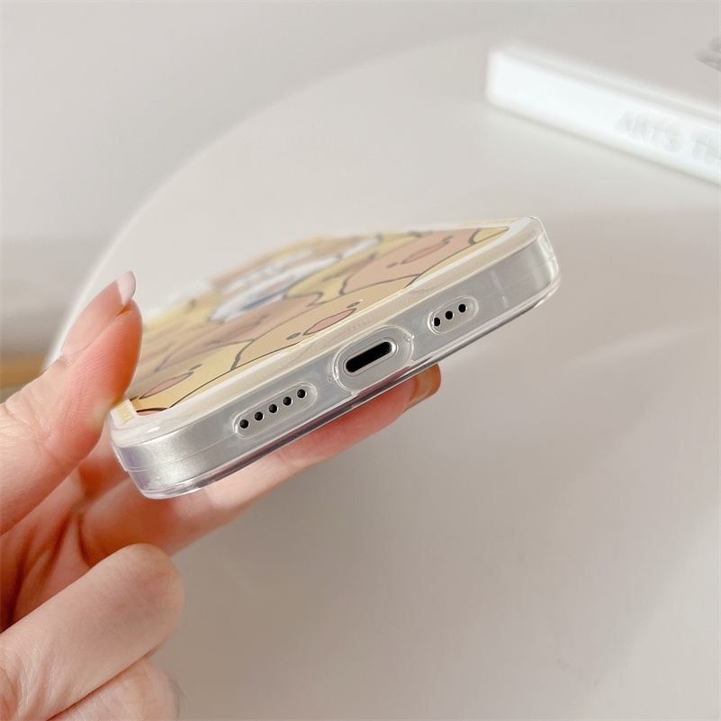 Soft Case TPU Motif Bebek Kuning Untuk Xiaomi Redmi Note 11 11s 10s 9 8 Pro 10A 10C 10 9A 9C 9T Mi 11 Lite 11T Pro Poco F3 X3 NFC Pro