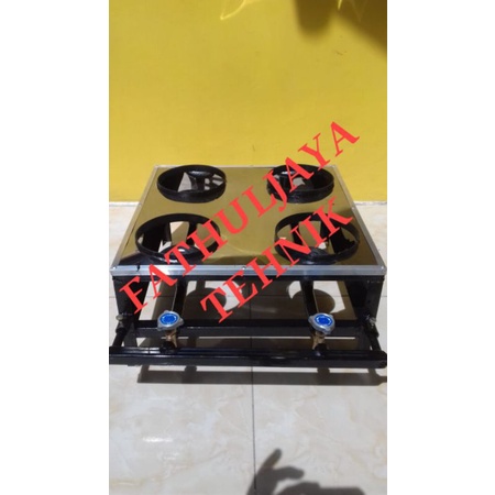 kompor 4 tungku martabak mini/serabi